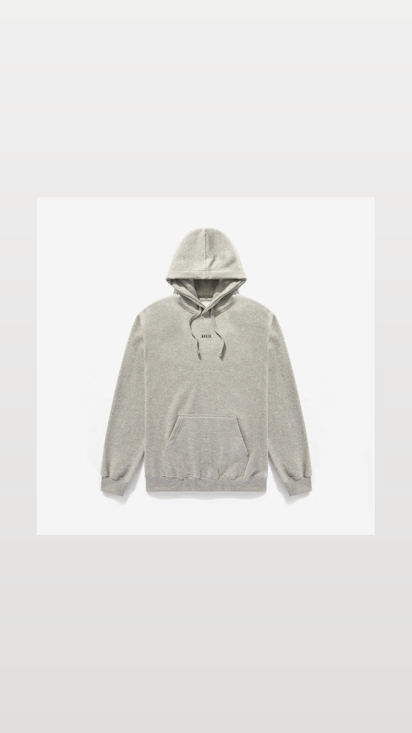 RUGER . Grey Cotton Mix Hoodie